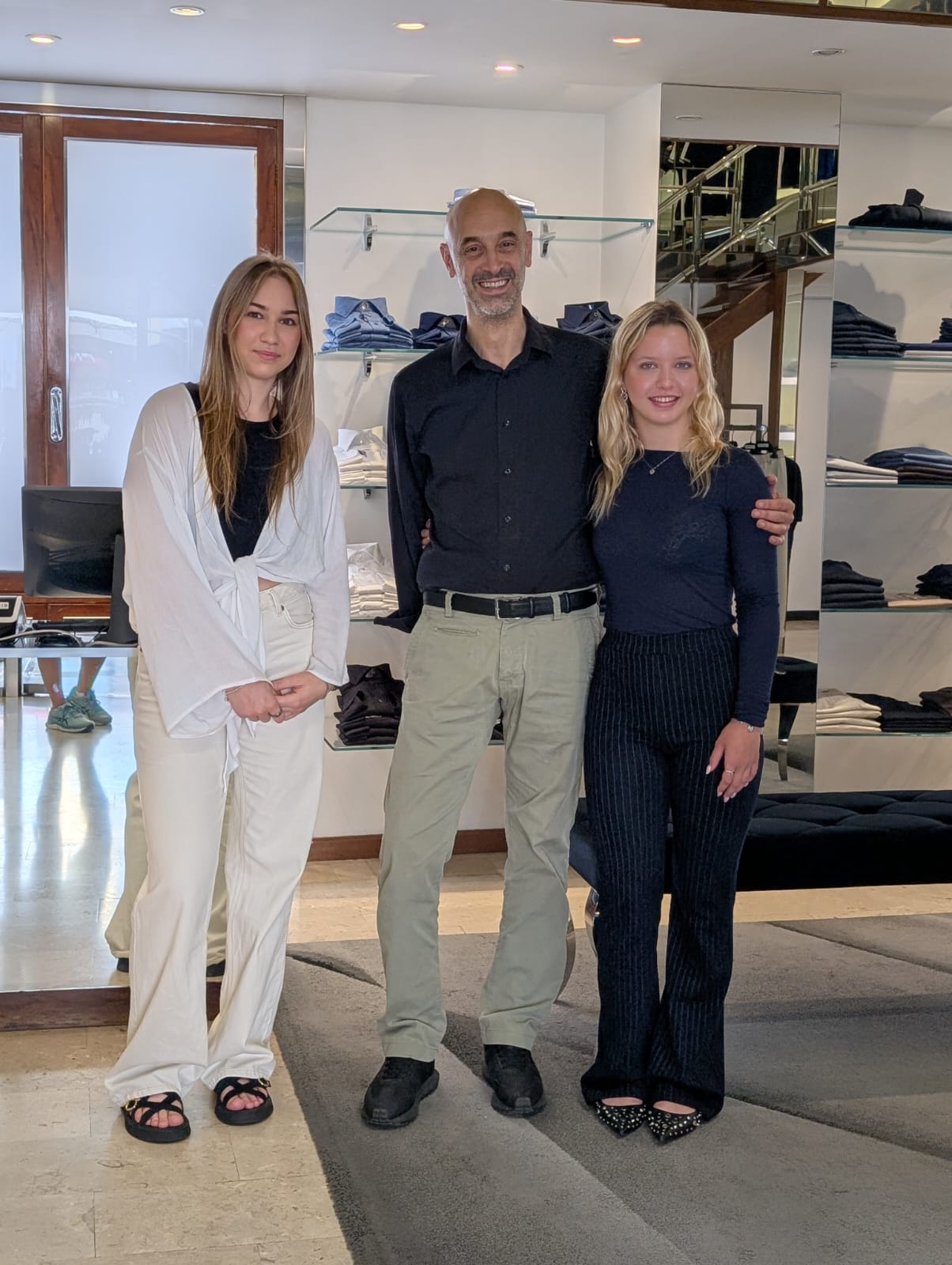 Praktikum in einer Herrenboutique